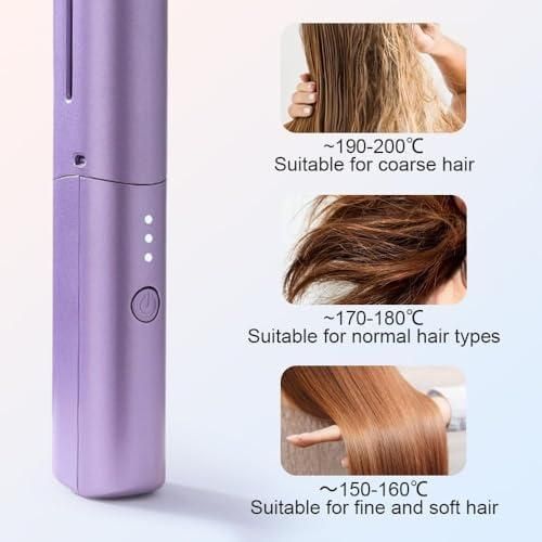 Hair Straightener Rechargeable Comb
