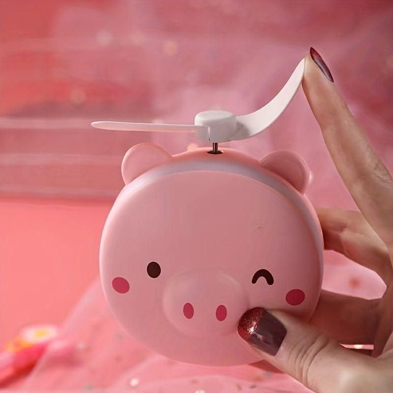 PiggyGlow Pocket Fan
