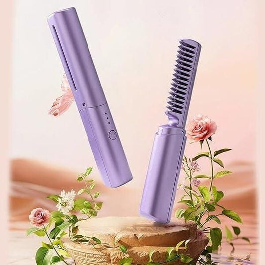 Hair Straightener Rechargeable Comb
